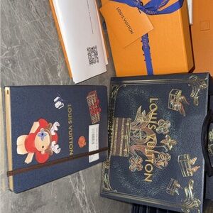 Louis Vuitton Jane Notebook MM Holiday Illustrations